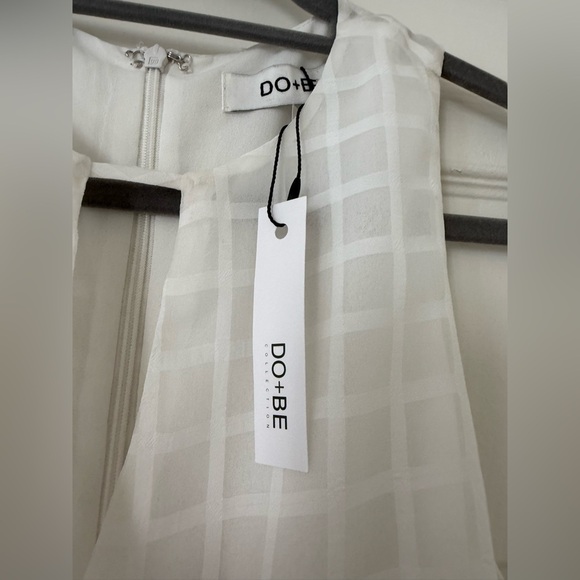 NWT Do + Be White Mini Dress - Picture 3 of 3